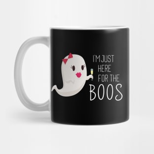 I'm Just Here For The Boos Mug